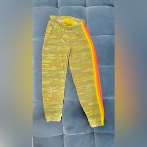 S Aviator Camo joggers